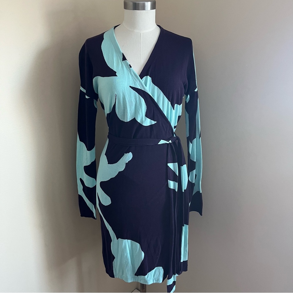 Diane Von Furstenberg Cotton Wrap Dress